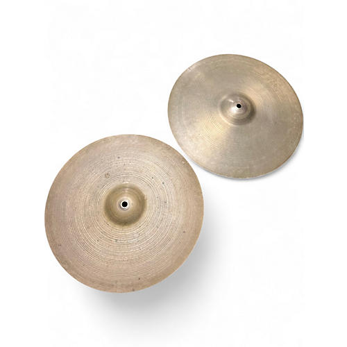 Used Zildjian 15in Avedis Hi Hat Pair Cymbal 35
