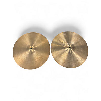Used Zildjian 15in Avedis Hi Hat Pair Cymbal