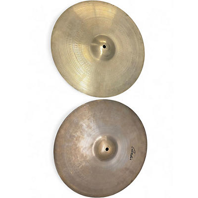 Used Zildjian 15in Avedis signature Hi Hat Pair Cymbal
