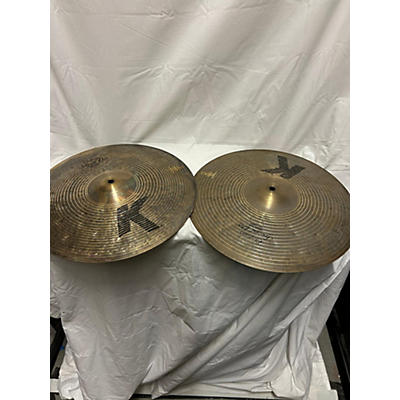 Zildjian Used Zildjian 15in CUSTOM SPECIAL DRY HI HAT PAIR Cymbal