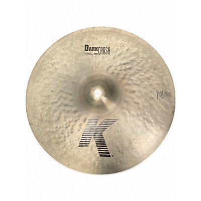 Used Zildjian 15in K Custom Dark Crash Cymbal