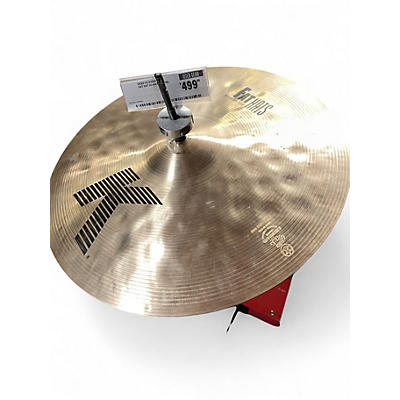Used Zildjian 15in K Fat Hat Hi-Hat Cymbal