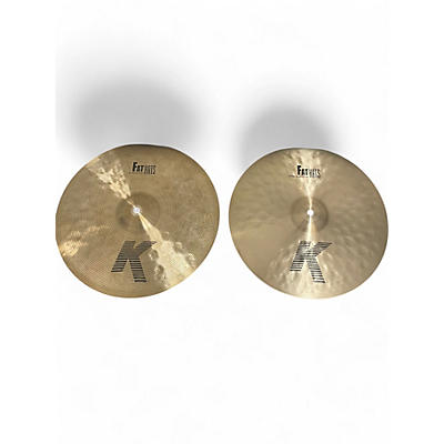 Zildjian Used Zildjian 15in K Fat Hats Cymbal