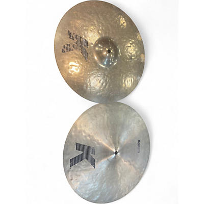 Used Zildjian 15in K Hi Hat Pair Cymbal