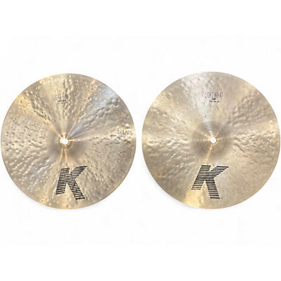 Used Zildjian 15in K Light Hi Hat Pair Cymbal