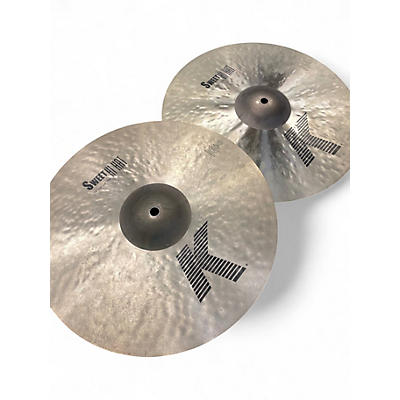 Used Zildjian 15in K Sweet Hi-Hat Pair Cymbal