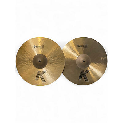 Used Zildjian 15in K Sweet Hi-Hat Pair Cymbal