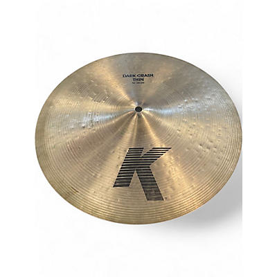 Zildjian Used Zildjian 15in K Thin Dark Crash Cymbal