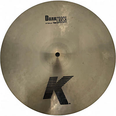 Used Zildjian 15in K Thin Dark Crash Cymbal
