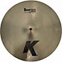 Used Zildjian 15in K Thin Dark Crash Cymbal 35