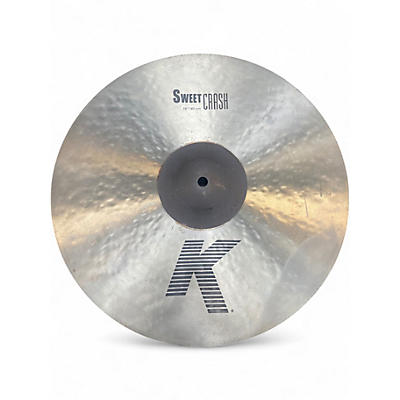Used Zildjian 15in K sweet crash Cymbal