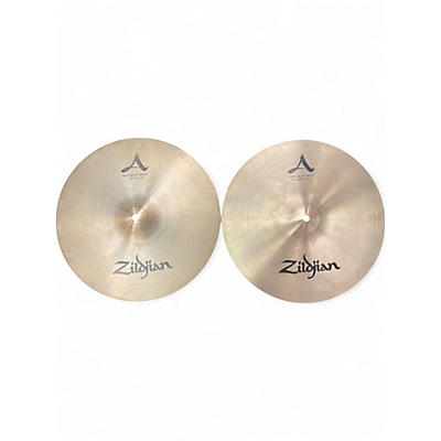 Used Zildjian 15in New Beat Hi Hat Pair Cymbal