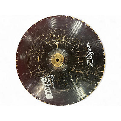 Used Zildjian 15in PITCH BLACK Cymbal