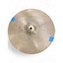 Used Zildjian 15in QUICK BEAT HI HAT FLAT BOTTOM PAIR Cymbal 35