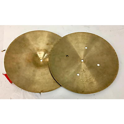 Zildjian Used Zildjian 15in Quick Beat Hi Hat Pair Cymbal