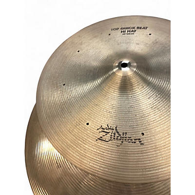 Used Zildjian 15in Quick Beat Hi Hat Top Cymbal