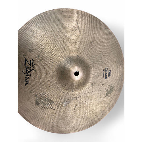 Used Zildjian 15in Thin Crash Cymbal 35