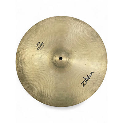 Used Zildjian 15in Thin Crash Cymbal