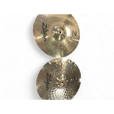 Used Zildjian 15in Z Custom Hi Hat Pair Cymbal