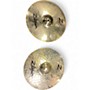 Used Zildjian 15in Z Custom Hi Hat Pair Cymbal 35