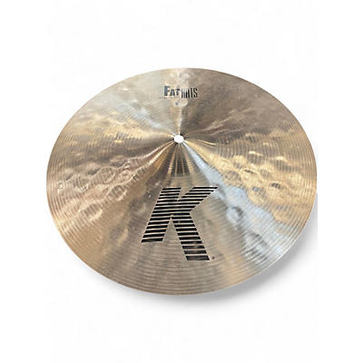 Used Zildjian 15in fathat top Cymbal