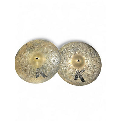 Used Zildjian 15in k Custom Special Dry Hi-Hat Pair Cymbal