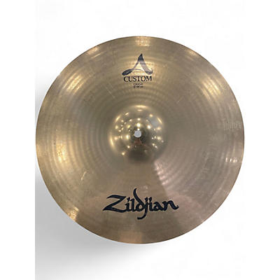 Used Zildjian 16in A CUSTOM CRASH Cymbal