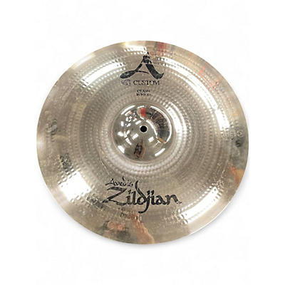 Used Zildjian 16in A CUSTOM CRASH Cymbal