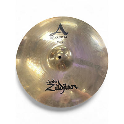 Used Zildjian 16in A CUSTOM CRASH Cymbal