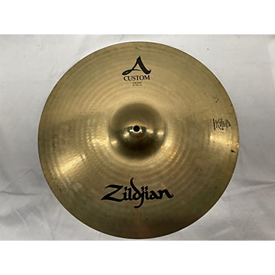 Zildjian Used Zildjian 16in A Custom Crash BRILLIANT Cymbal