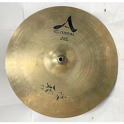 Zildjian Used Zildjian 16in A Custom Crash Cymbal