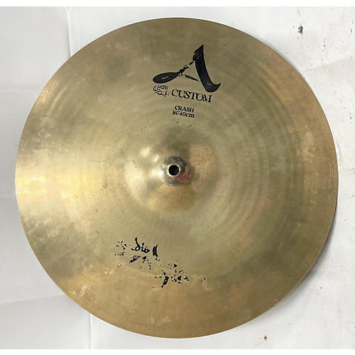 Zildjian Used Zildjian 16in A Custom Crash Cymbal 36