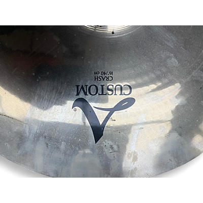 Zildjian Used Zildjian 16in A Custom Crash Cymbal