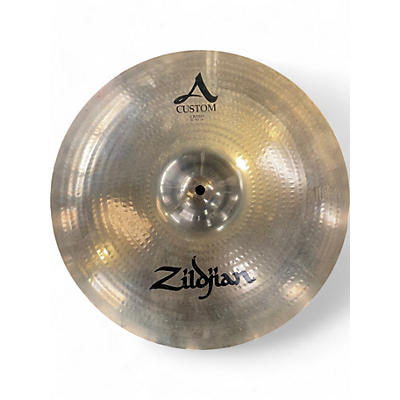 Used Zildjian 16in A Custom Crash Cymbal