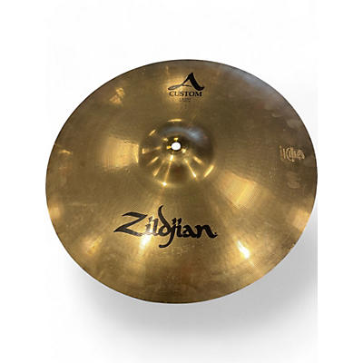 Used Zildjian 16in A Custom Crash Cymbal