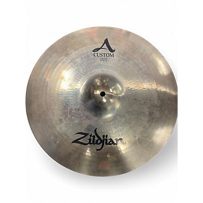 Used Zildjian 16in A Custom Crash Cymbal