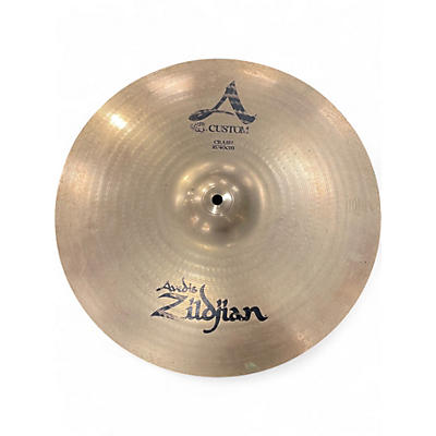 Used Zildjian 16in A Custom Crash Cymbal