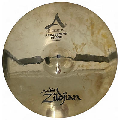 Used Zildjian 16in A Custom Crash Cymbal