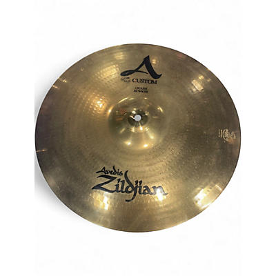 Used Zildjian 16in A Custom Crash Cymbal
