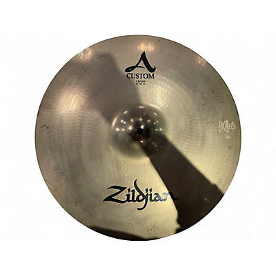 Used Zildjian 16in A Custom Crash Cymbal