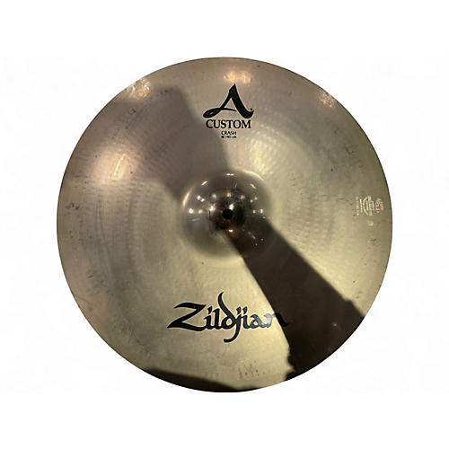 Used Zildjian 16in A Custom Crash Cymbal 36
