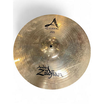 Used Zildjian 16in A Custom Crash Cymbal
