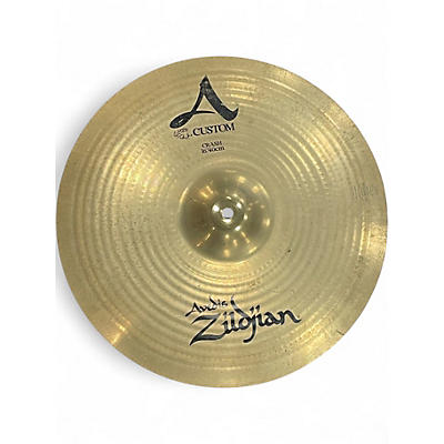 Used Zildjian 16in A Custom Crash Cymbal