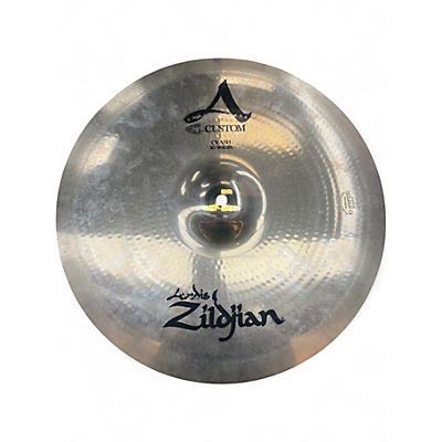 Used Zildjian 16in A Custom Crash Cymbal