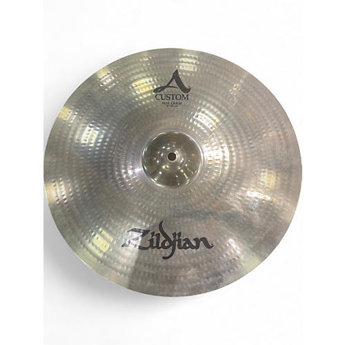 Used Zildjian 16in A Custom Fast Crash Cymbal 36
