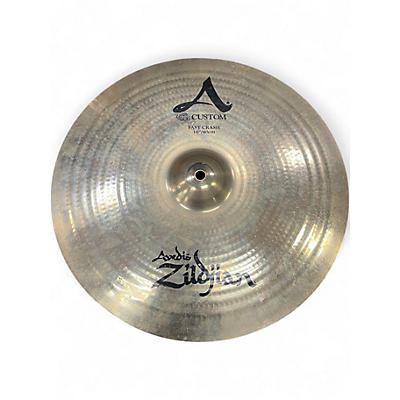 Used Zildjian 16in A Custom Fast Crash Cymbal