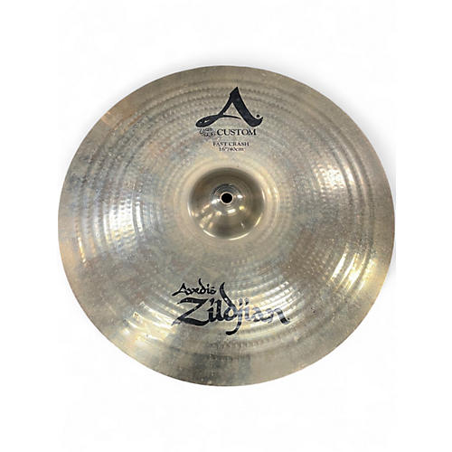 Used Zildjian 16in A Custom Fast Crash Cymbal 36