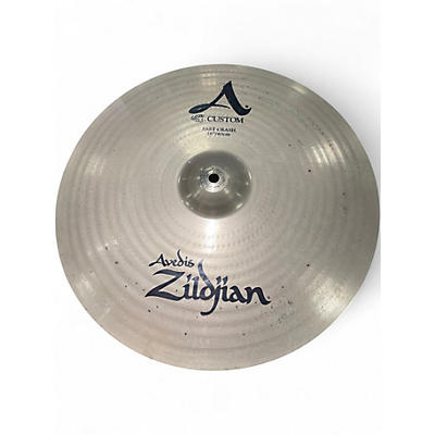 Used Zildjian 16in A Custom Fast Crash Cymbal