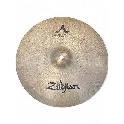 Used Zildjian 16in A Custom Medium Thin Crash Cymbal