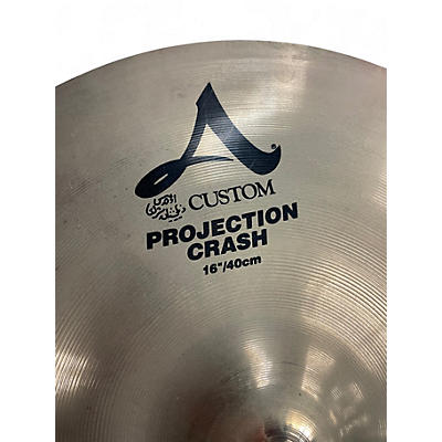 Used Zildjian 16in A Custom Projection Crash Cymbal